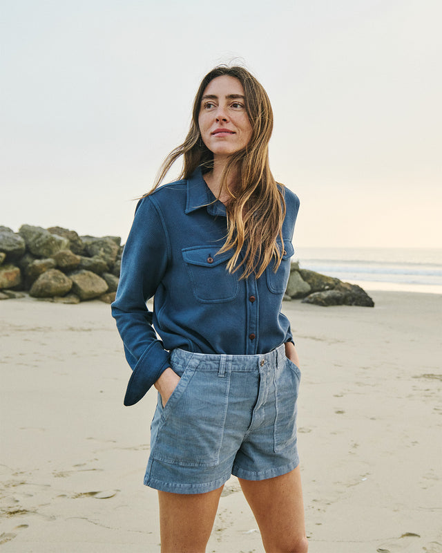 Blanket Shirt Chroma Femme